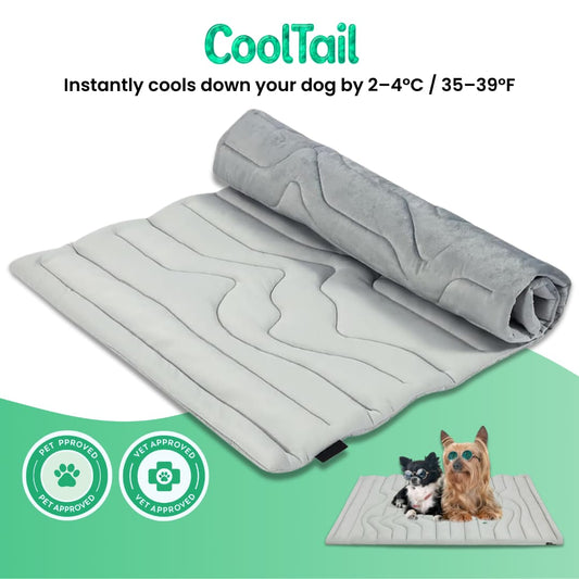 CoolTail™ Chill & Cozy Dog Mat - Moiasun