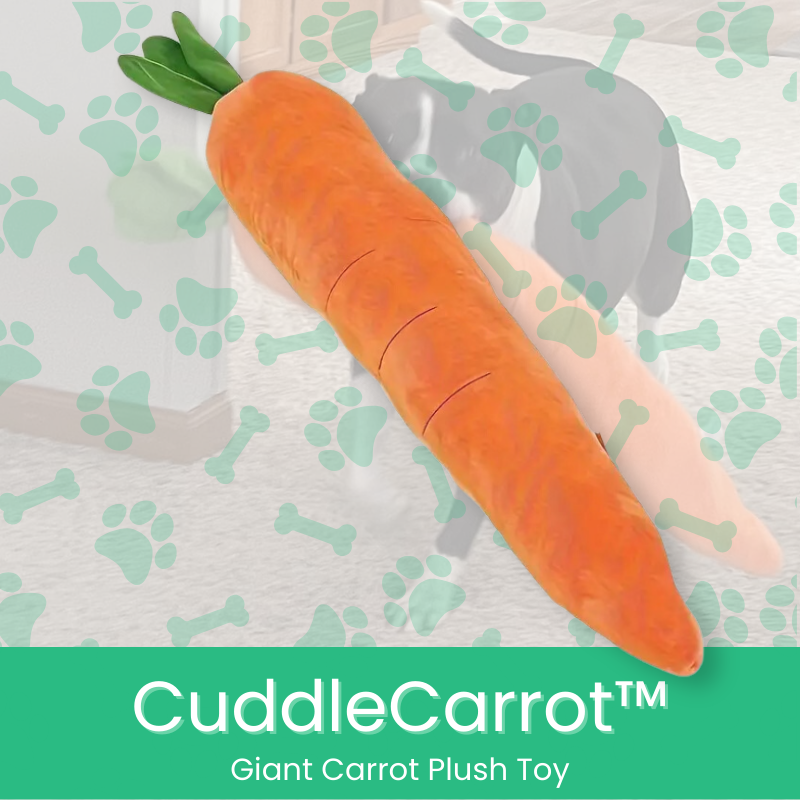 CuddleCarrot Giant Carrot Plush Toy Moiasun