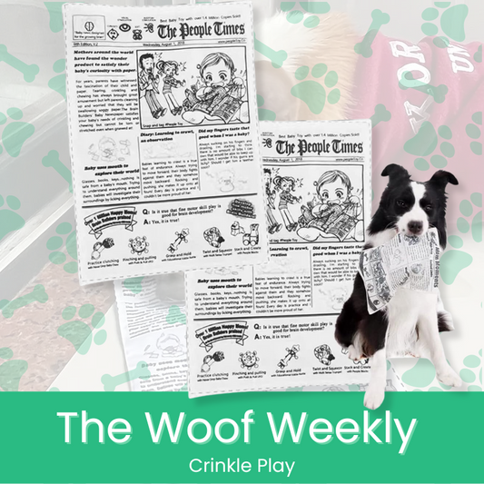 The Woof Weekly Crinkle Play - MOIASUN