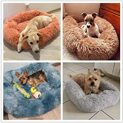 CozyCube™ Plush Dog Bed - MOIASUN