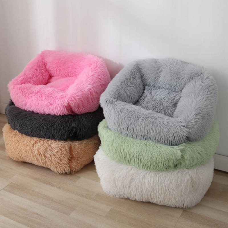 CozyCube™ Plush Dog Bed - MOIASUN