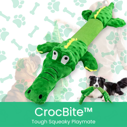 CrocBite™ Tough Squeaky Playmate - MOIASUN