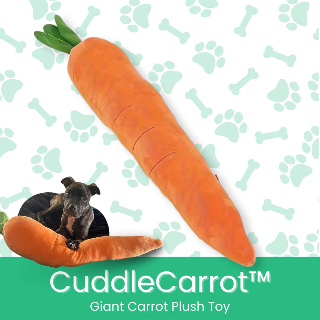 CuddleCarrot™ Giant Carrot Plush Toy