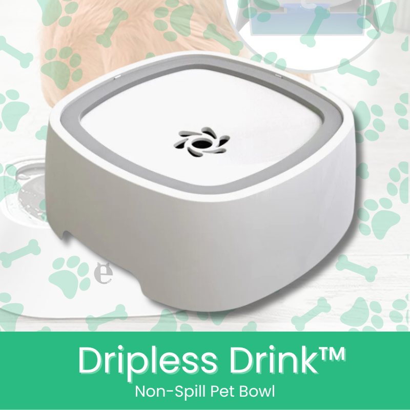 Dripless Drink™ Non-Spill Pet Bowl - MOIASUN