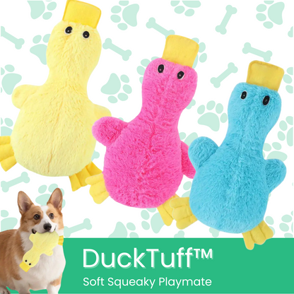 DuckTuff™ Soft Squeaky Playmate - Moiasun