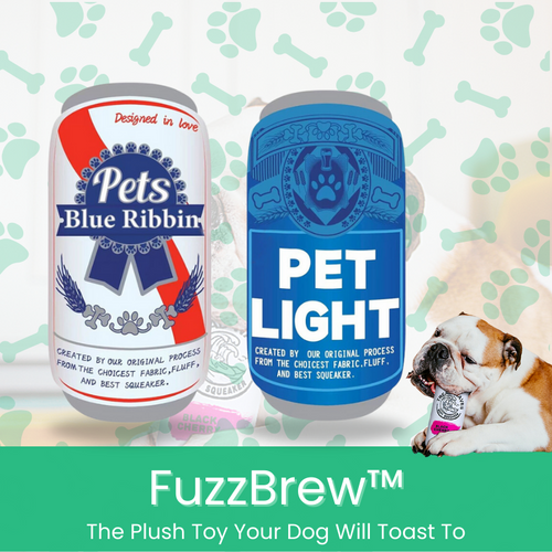 FuzzBrew™ The Plush Toy Your Dog Will Toast To - MOIASUN