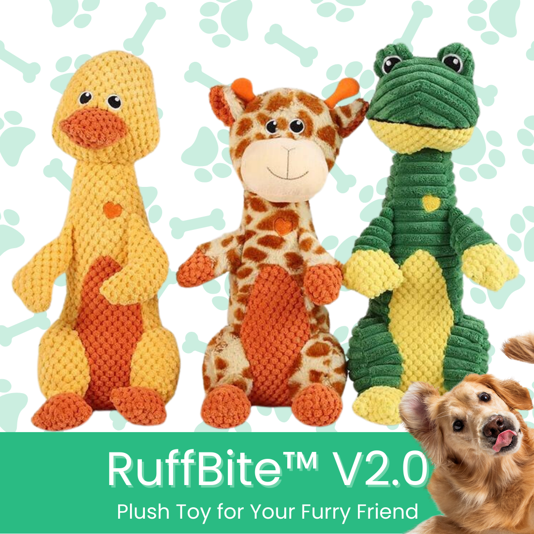 RuffBite™ V2.0 Plush Toy for Your Furry Friend - Moiasun