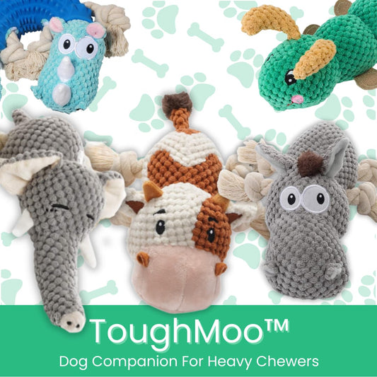 ToughMoo™ Dog Companion For Heavy Chewers - Moiasun