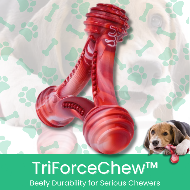 TriForceChew™ Beefy Durability for Serious Chewers - MOIASUN