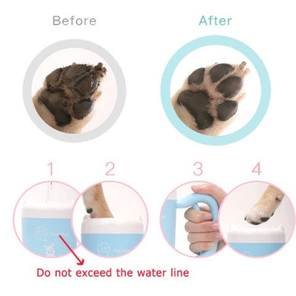 PORTABLE DOG FEET WASHER - MOIASUN