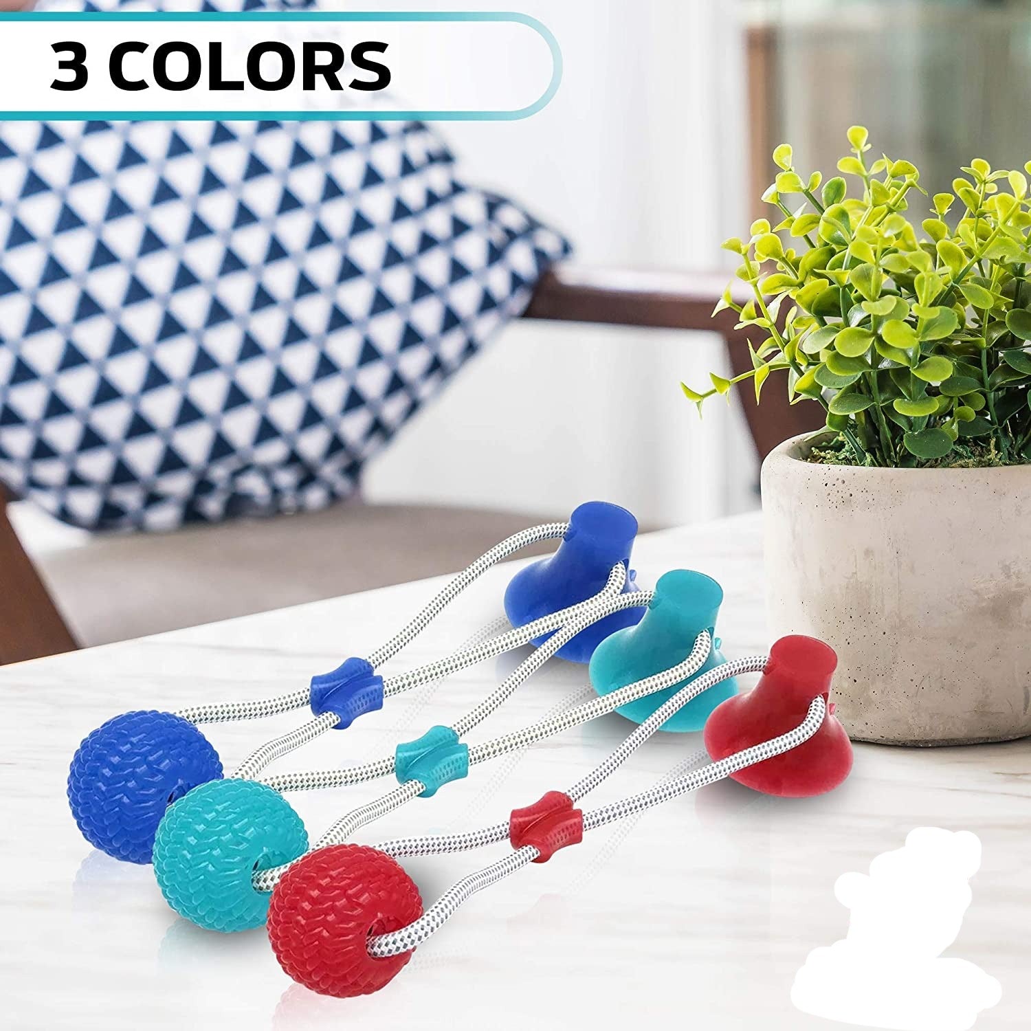 Suction Cup Tug Toy - Endless Entertainment for Your Furry Friend - MOIASUN