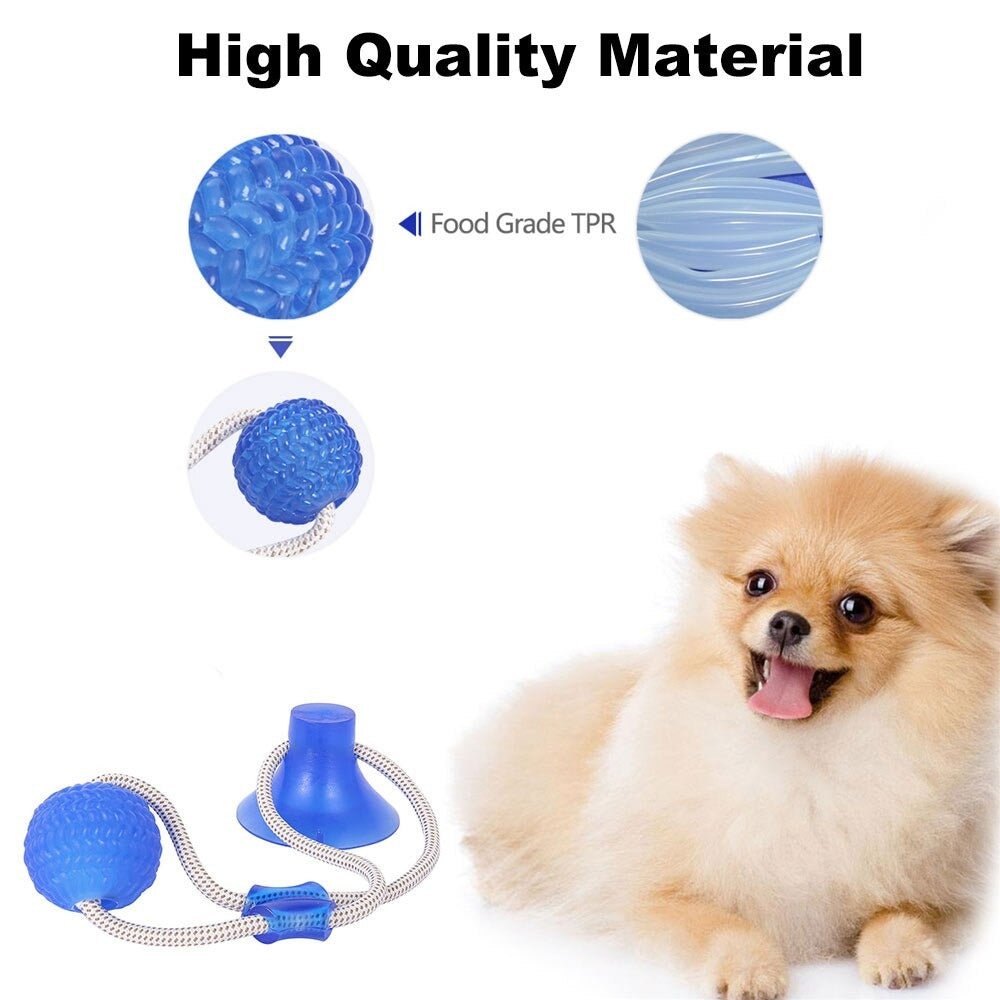 Suction Cup Tug Toy - Endless Entertainment for Your Furry Friend - MOIASUN