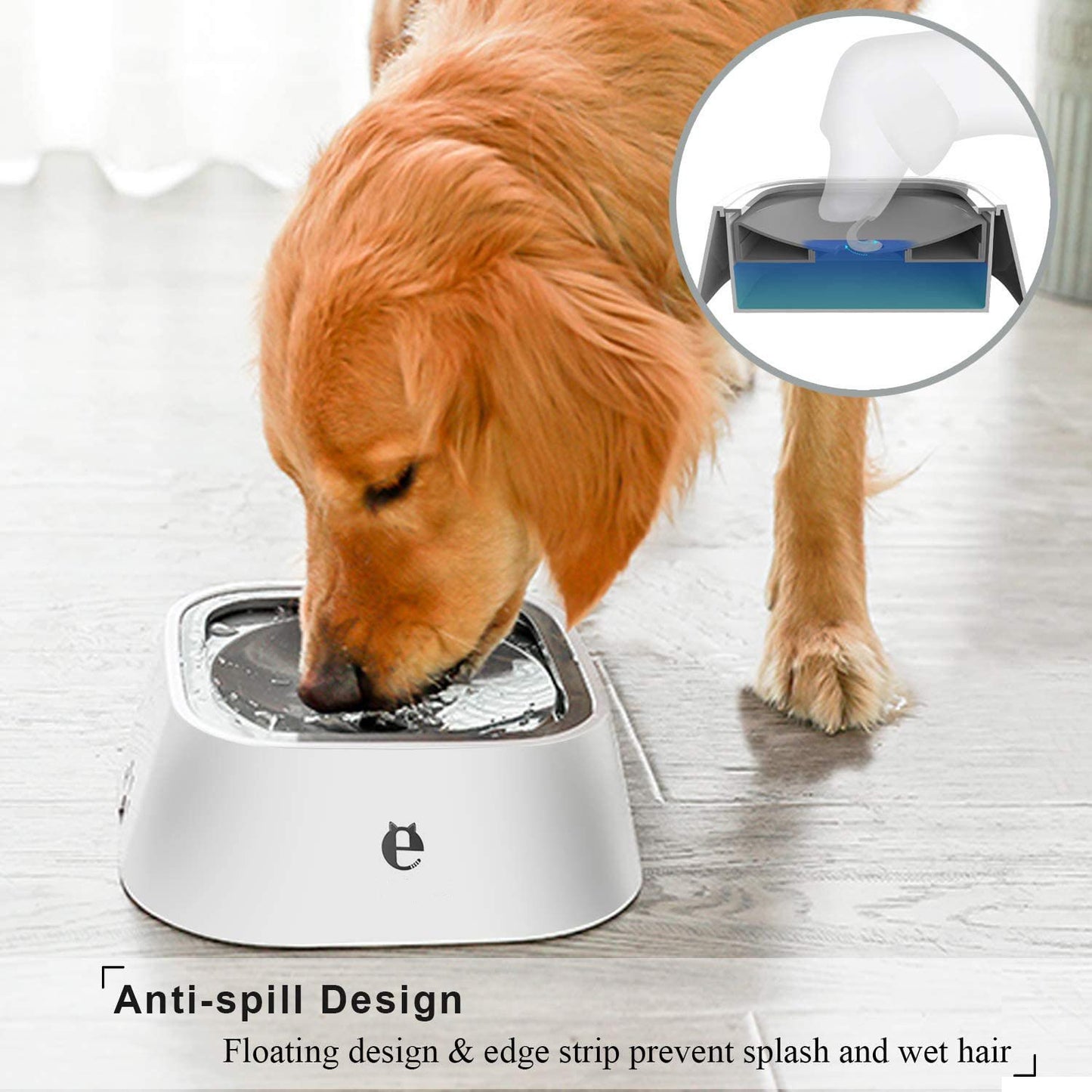 Dripless Drink™ Non-Spill Pet Bowl - MOIASUN